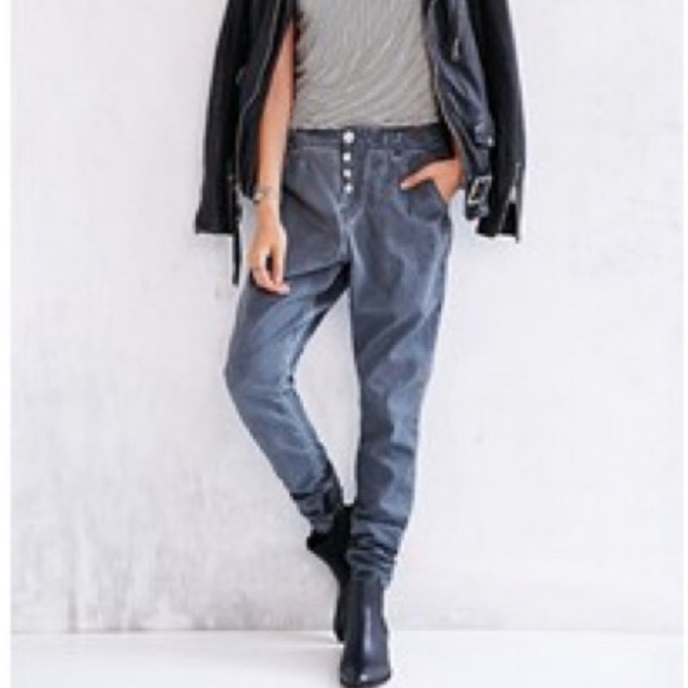 ONE by one teaspoon Super Tough Grey‎ Drawstring Jean Sz 25 - Picture 2 of 14